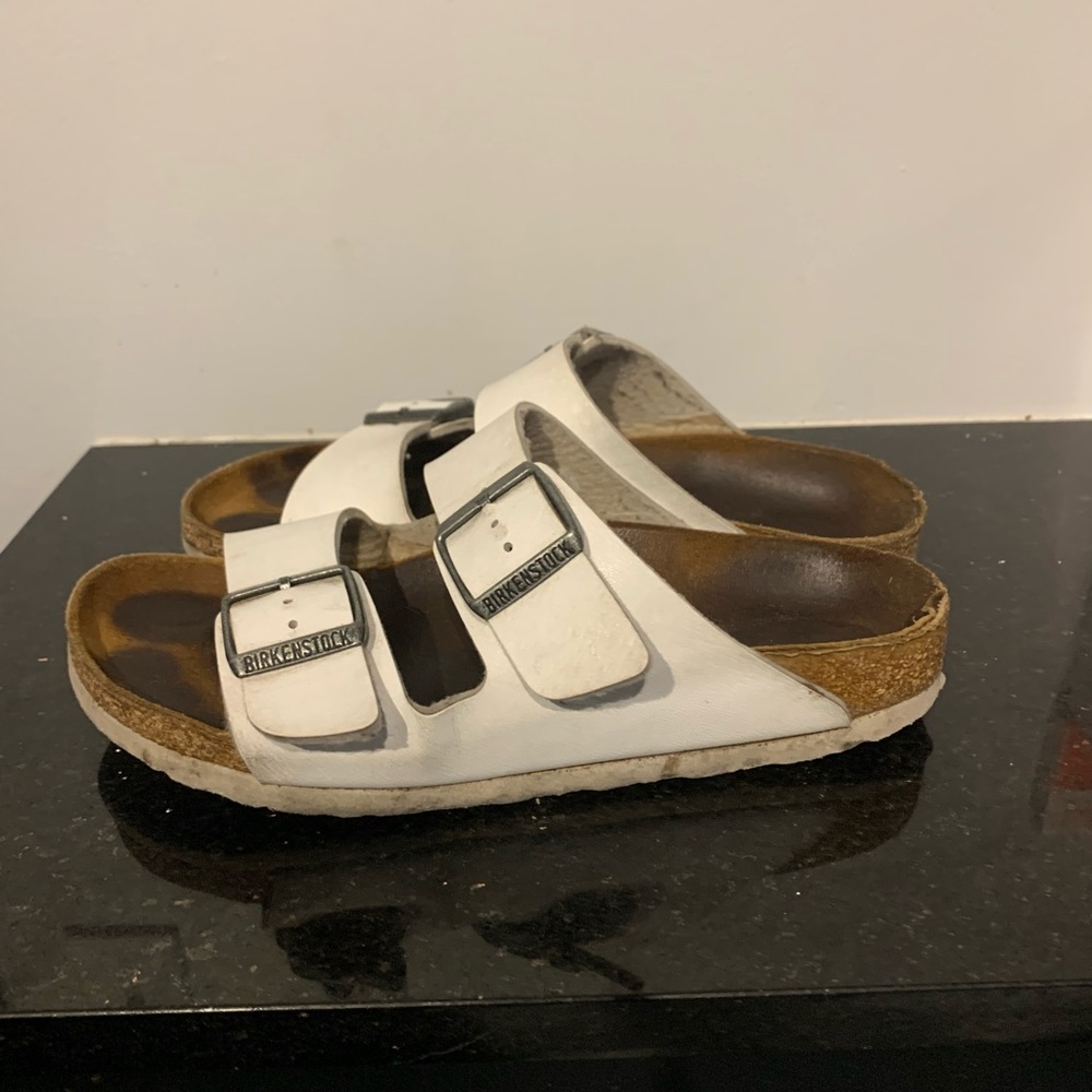 White Birkenstocks